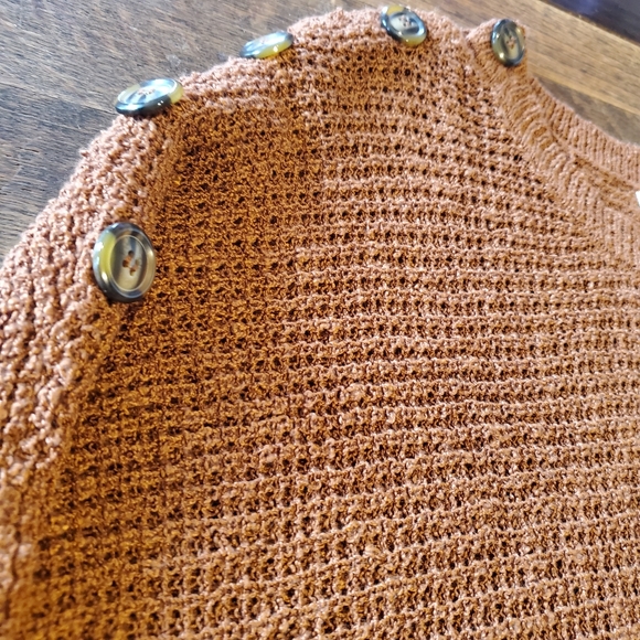 Mine burnt sienna knit sweater - Picture 2 of 3